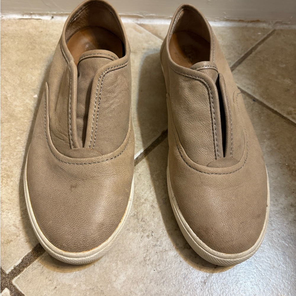 Frye Mindy Slip On Leather Sneaker Size 7